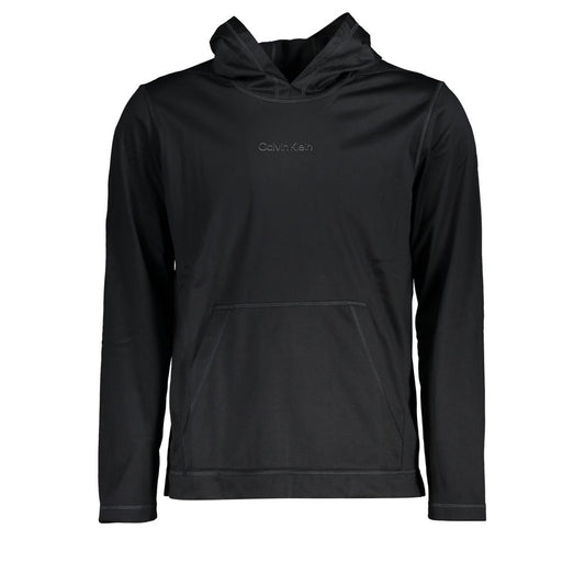 Sweat à capuche Calvin Klein homme en polyester noir – CA-27129