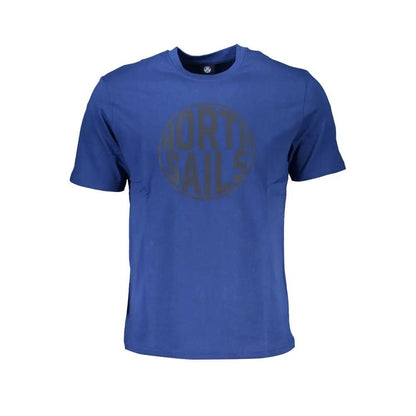 North Sails Blue Cotton Men's T-Shirt by North Sails