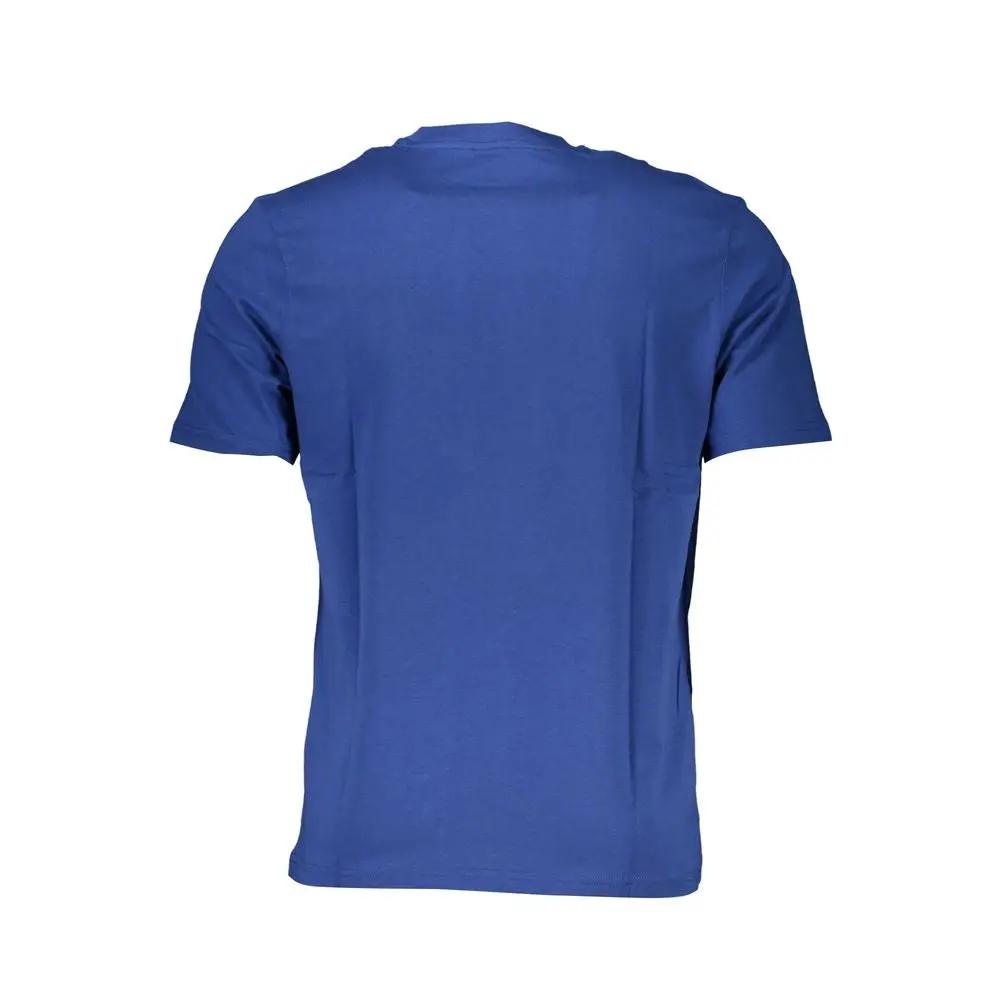 North Sails Blue Cotton Men's T-Shirt by North Sails