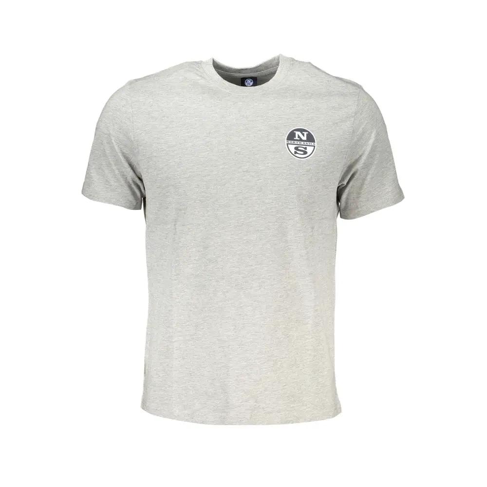 North Sails Grigio Cotton Men's T-Shirt by North Sails