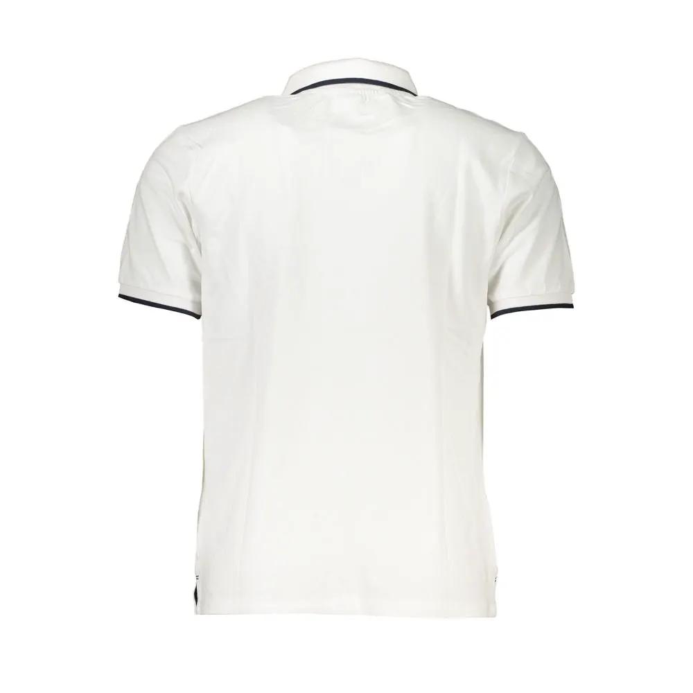 North Sails White Cotton Men Polo by North Sails