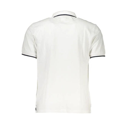 North Sails White Cotton Men Polo by North Sails