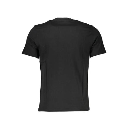 North Sails Black Cotton Men T-Shirt by North Sails