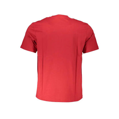 North Sails Rosso Cotton Men T-Shirt by North Sails