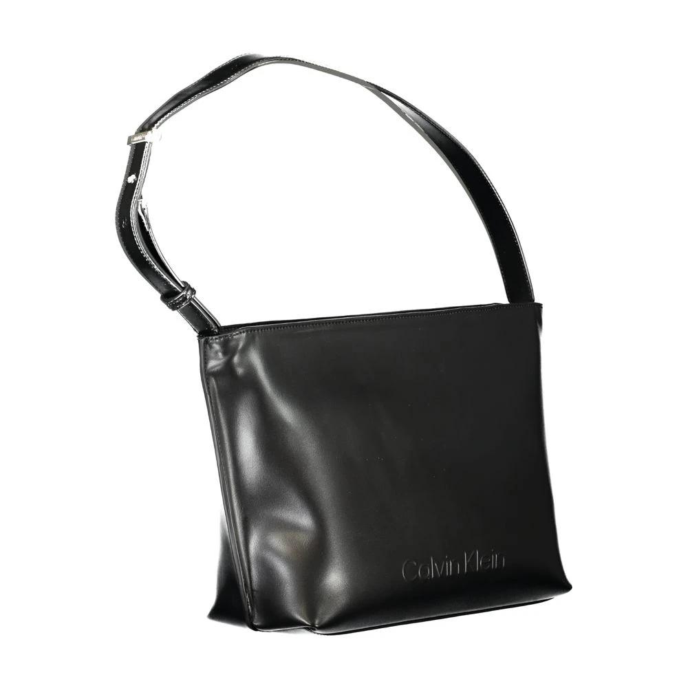 Calvin Klein Black Polyester Women Shoulder Bag by Calvin Klein