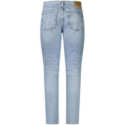 Jean Calvin Klein homme Slim Taper en coton bleu clair – CA-35419
