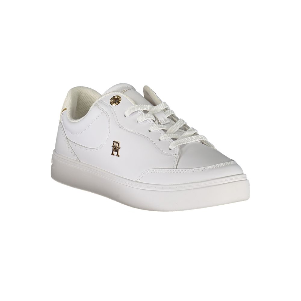 Tommy Hilfiger Baskets Ivoire Polyuréthane Femme Confortables
