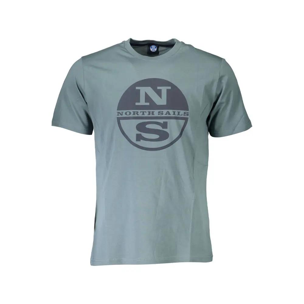 North Sails Verde Cotton Men T-Shirt by North Sails