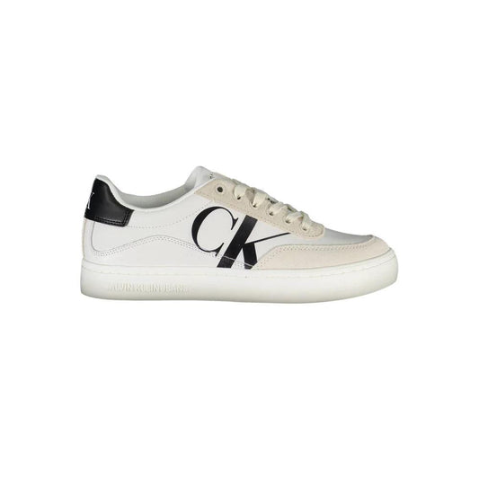 Calvin Klein White Leather Women Sneaker