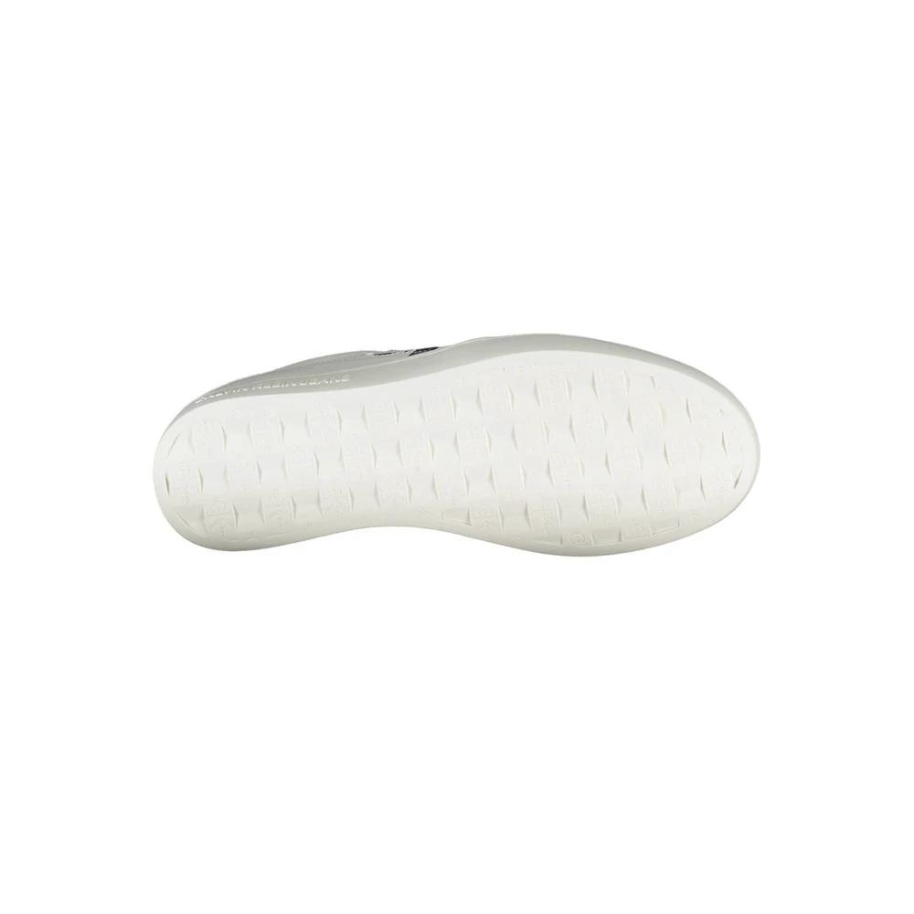 Calvin Klein White Leather Women Sneaker by Calvin Klein