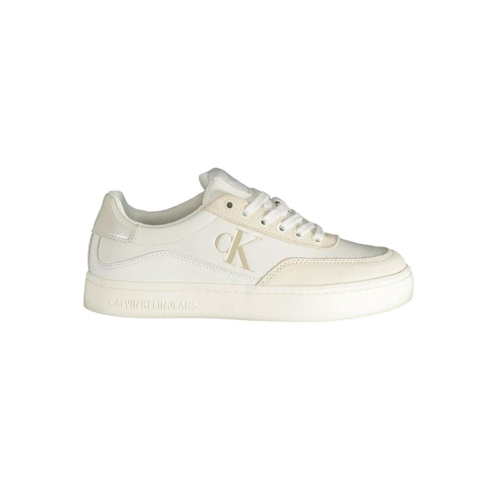 Calvin Klein Bianco Polyurethane Women Sneaker