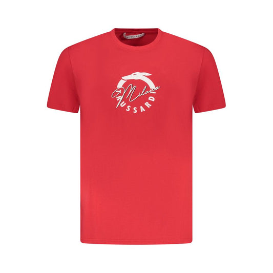 T-shirt Trussardi homme en coton rouge – TR-36632