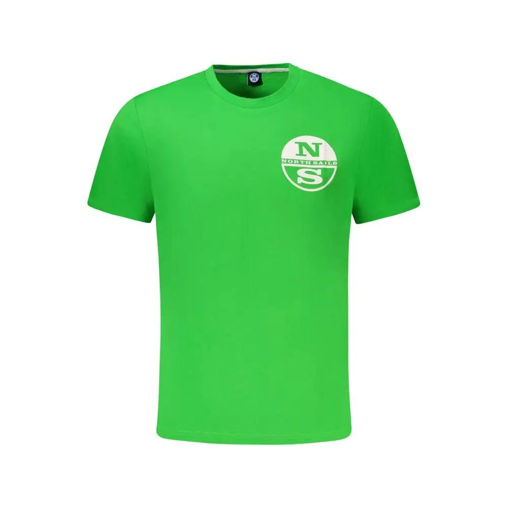 North Sails Verde Cotton Men T-Shirt by North Sails