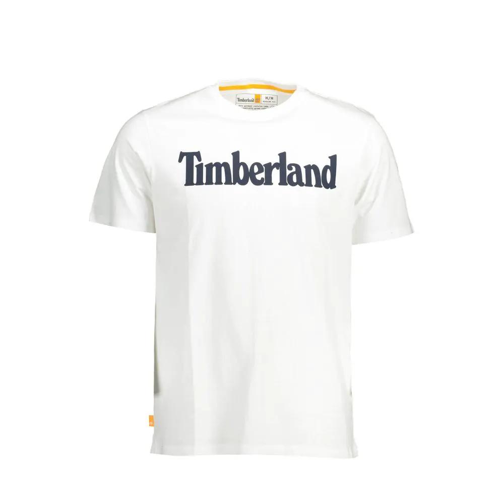 Timberland Bianco Organic Cotton Men's T-Shirt by Timberland