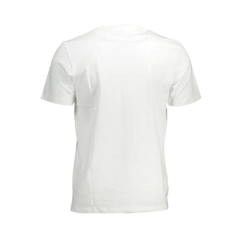 Timberland Bianco Organic Cotton Men's T-Shirt by Timberland