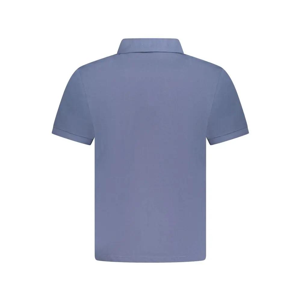North Sails Blue Cotton Men Polo by North Sails