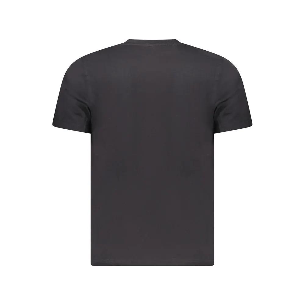 North Sails Black Cotton Men's T-Shirt by North Sails