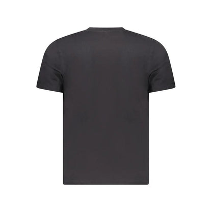 North Sails Black Cotton Men's T-Shirt by North Sails