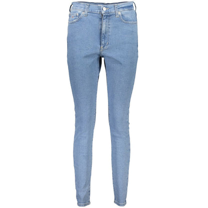 Jean Tommy Hilfiger femme Sylvia super skinny en coton bleu clair – TO-37731