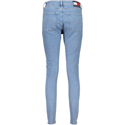 Jean Tommy Hilfiger femme Sylvia super skinny en coton bleu clair – TO-37731