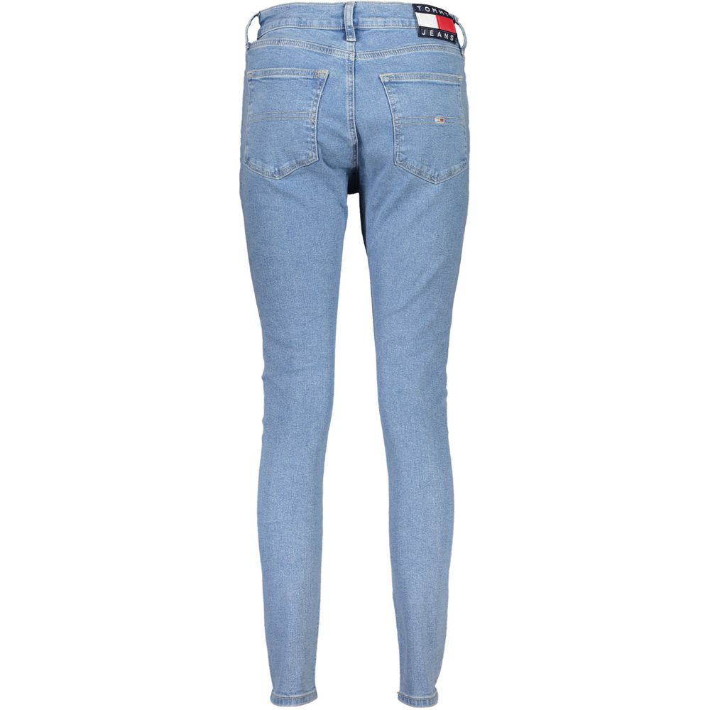 Jean Tommy Hilfiger femme Sylvia super skinny en coton bleu clair – TO-37731