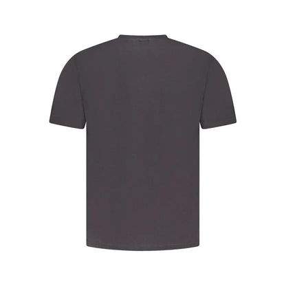 North Sails Black Cotton Men T-Shirt by North Sails