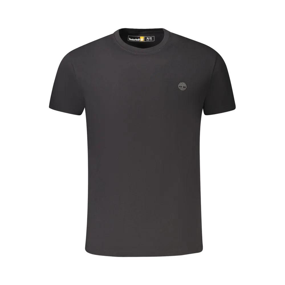 Timberland Black Cotton Men's T-Shirt by Timberland