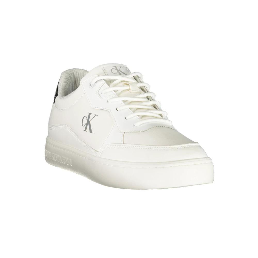 Calvin Klein Bianco Polyurethane Men Sneaker by Calvin Klein