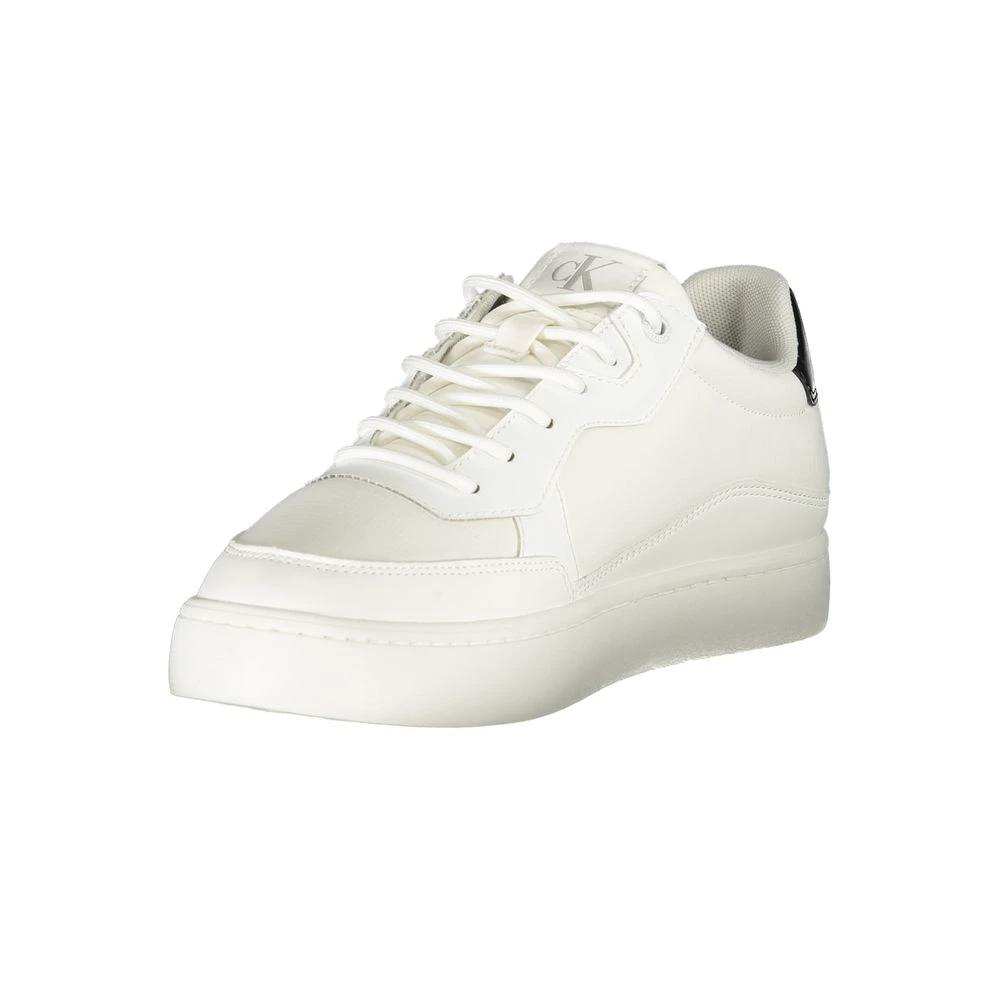 Calvin Klein Bianco Polyurethane Men Sneaker by Calvin Klein