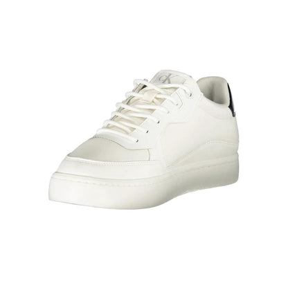Calvin Klein Bianco Polyurethane Men Sneaker by Calvin Klein