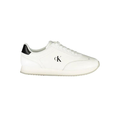 Calvin Klein Bianco Polyurethane Men Sneaker by Calvin Klein