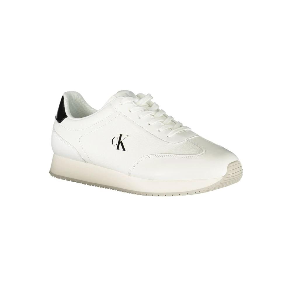 Calvin Klein Bianco Polyurethane Men Sneaker by Calvin Klein