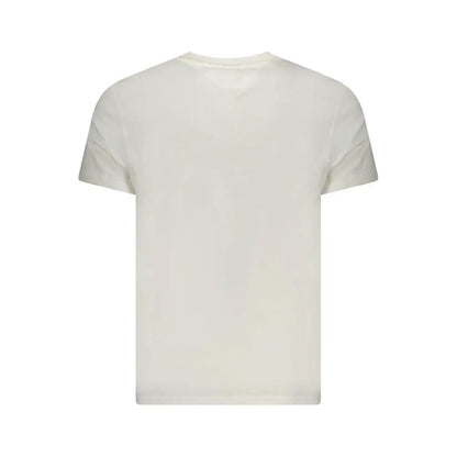 Tommy Hilfiger White Cotton Men's T-Shirt by Tommy Hilfiger