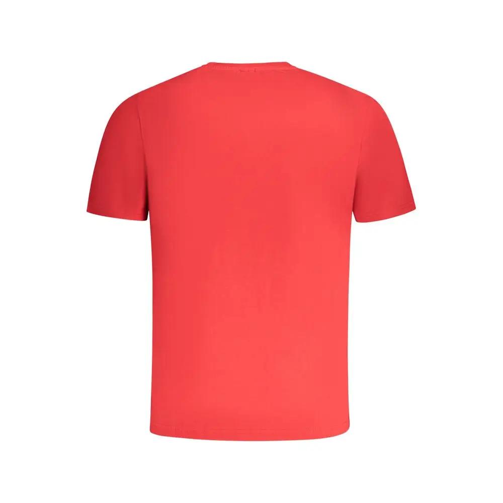 North Sails Red Cotton Men T-Shirt by North Sails