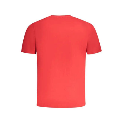 North Sails Red Cotton Men T-Shirt by North Sails