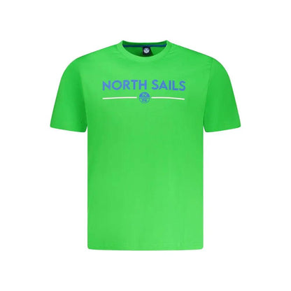 North Sails Verde Cotton Men T-Shirt by North Sails