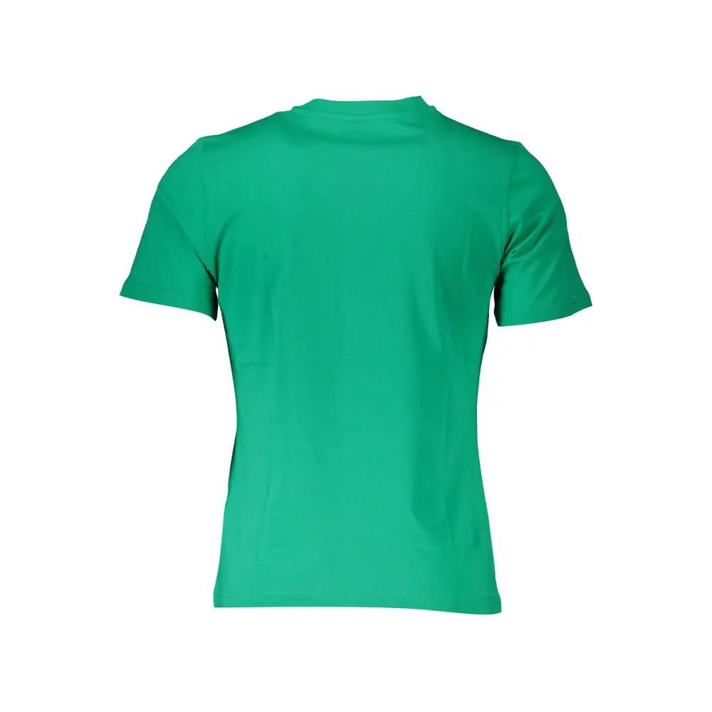 North Sails Green Cotton Men T-Shirt by North Sails