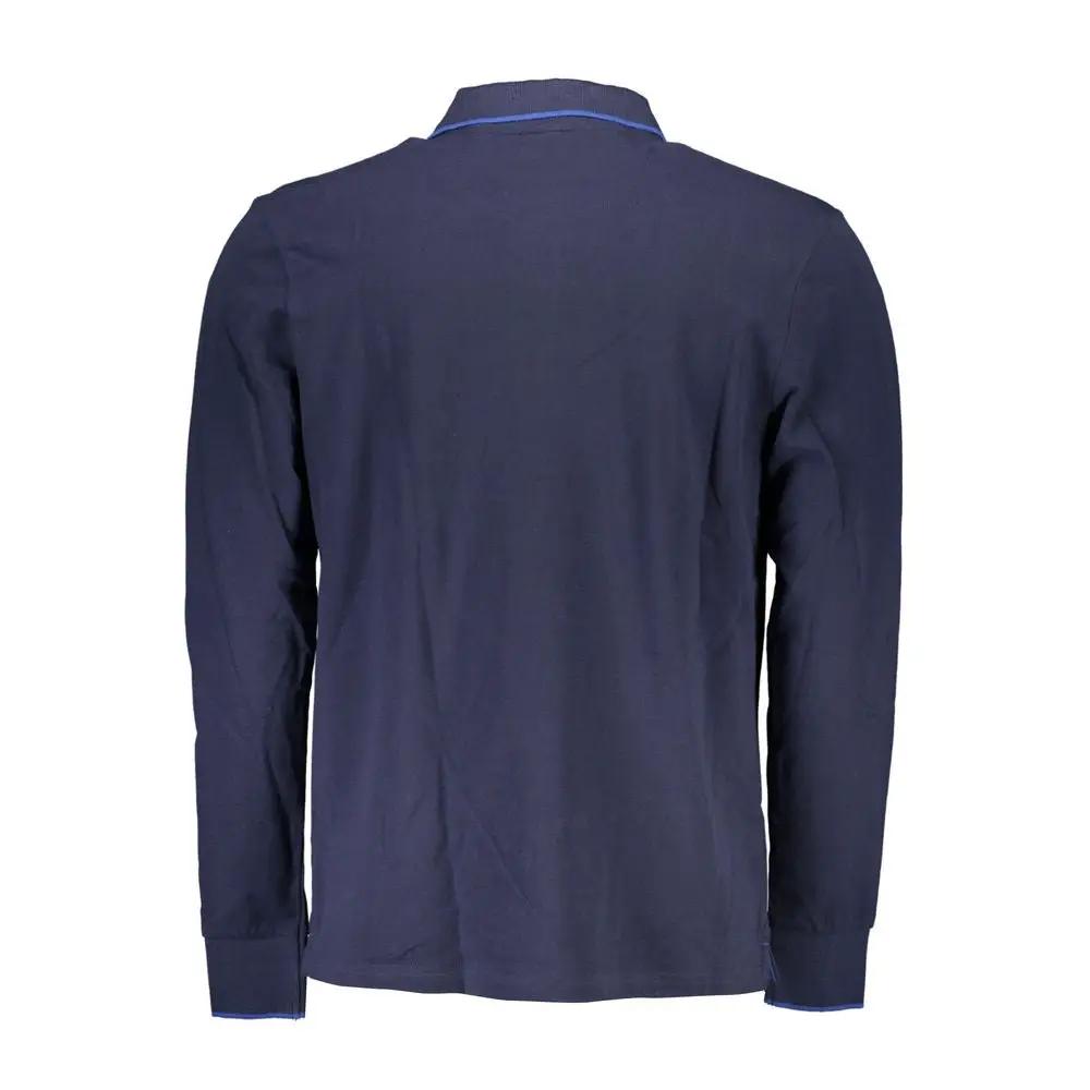 North Sails Blue Cotton Men Polo Shirt by North Sails