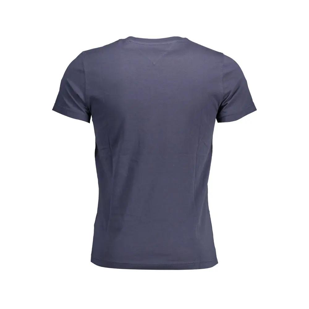 Tommy Hilfiger Blue Organic Cotton Men T-Shirt by Tommy Hilfiger