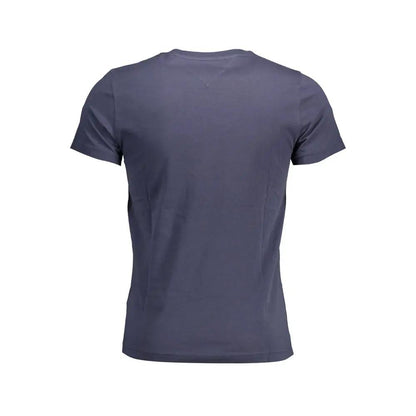 Tommy Hilfiger Blue Organic Cotton Men T-Shirt by Tommy Hilfiger