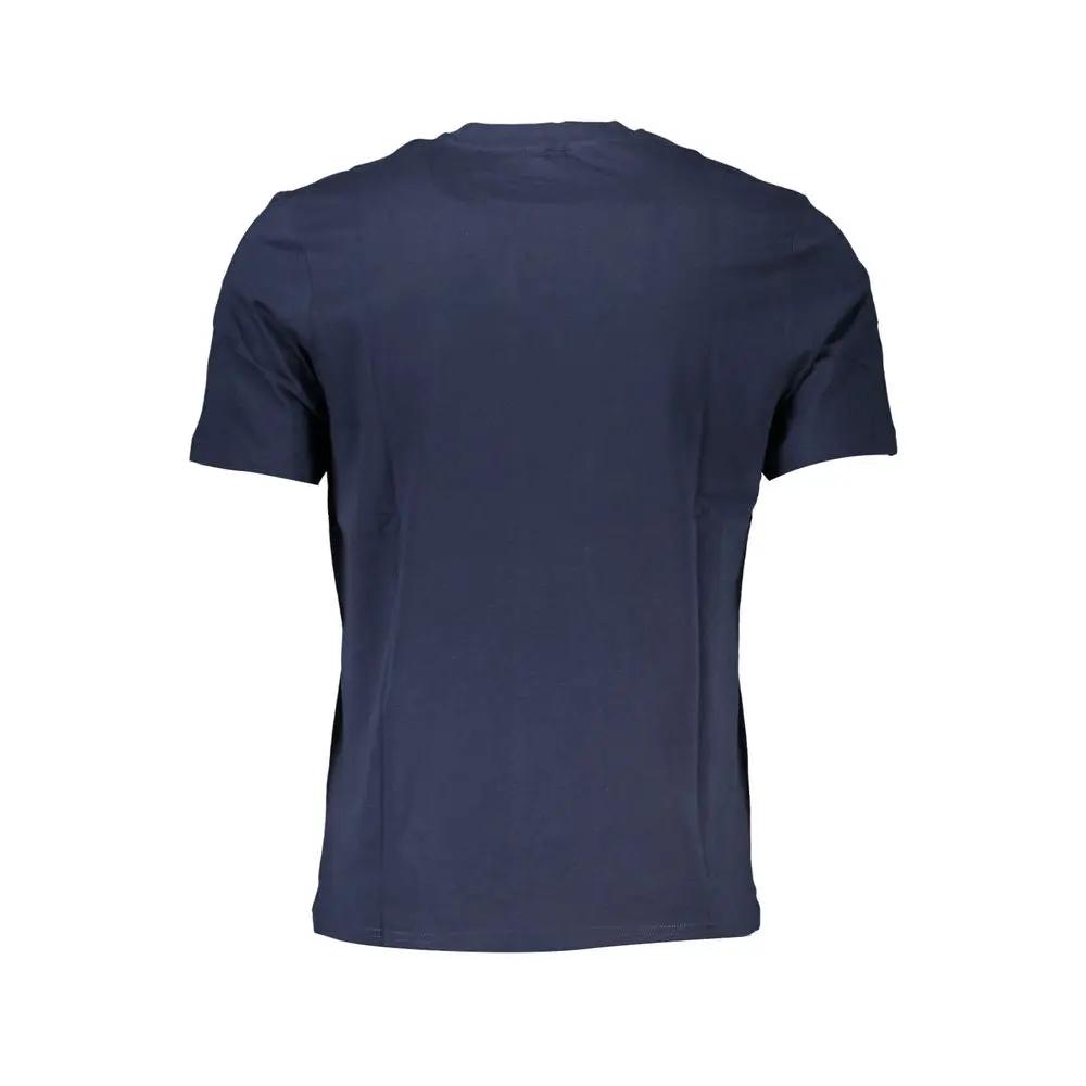 North Sails Blu Cotton Men T-Shirt by North Sails