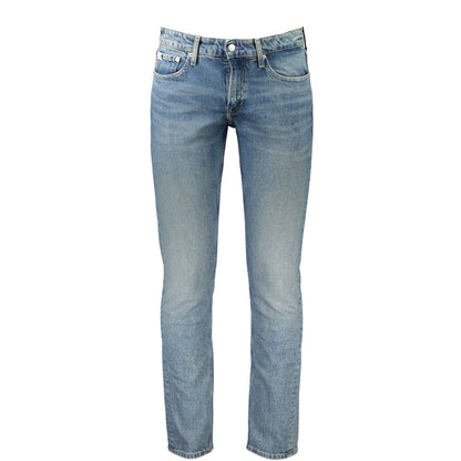Jean Calvin Klein homme slim en coton bleu – CA-27249