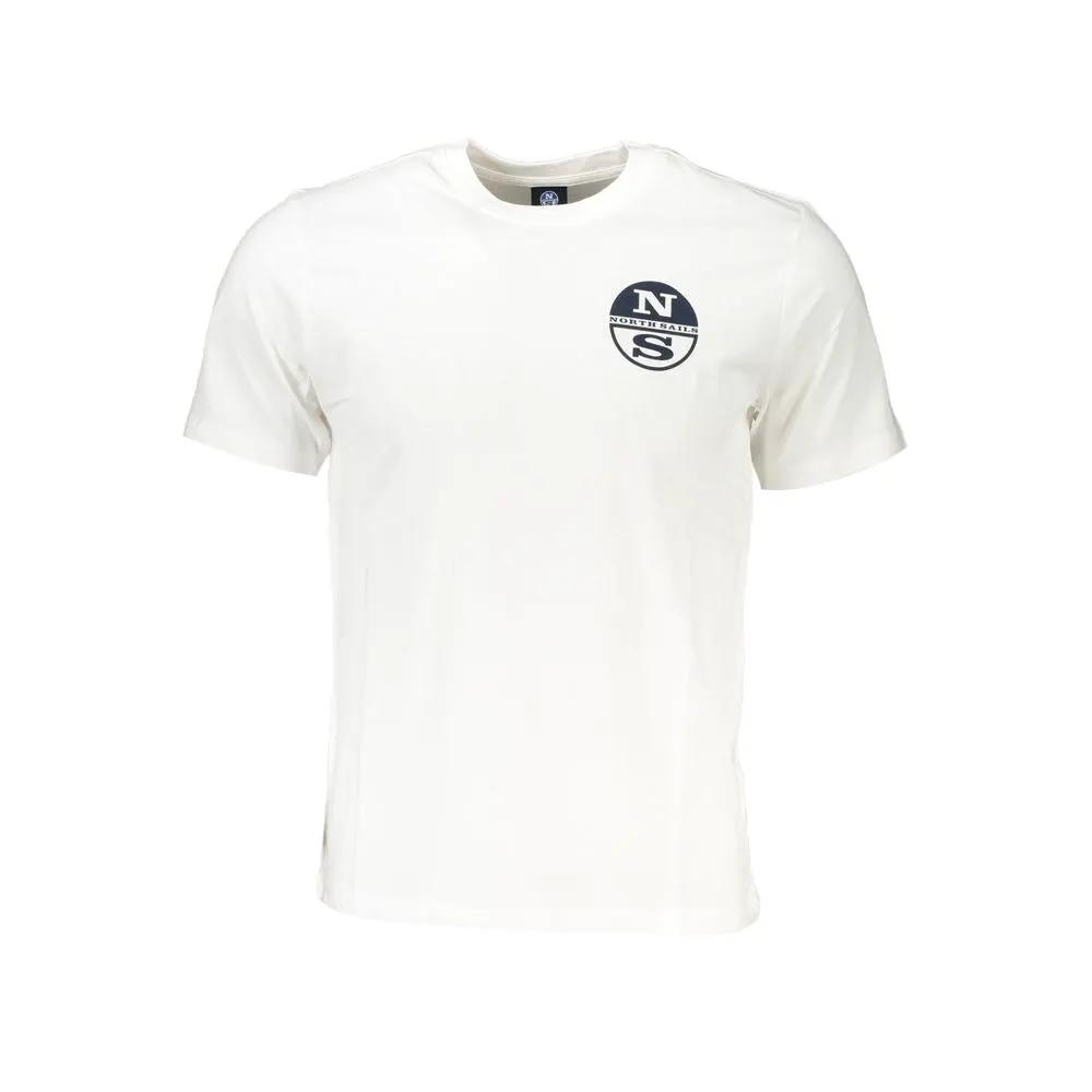 North Sails Bianco Cotton Men's T-Shirt by North Sails