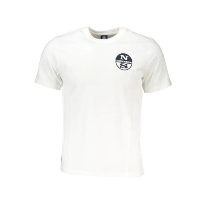 North Sails Bianco Cotton Men's T-Shirt by North Sails