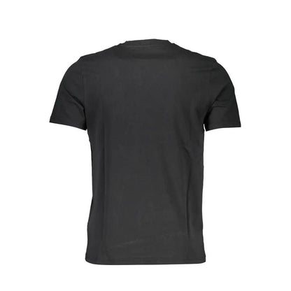 North Sails Black Cotton Men T-Shirt by North Sails
