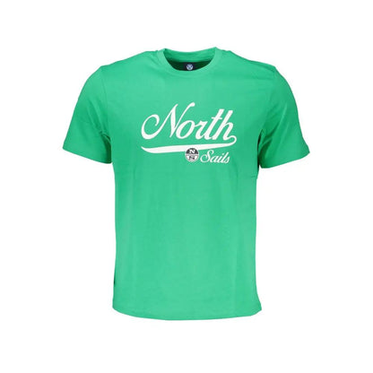 North Sails Verde Cotton Men T-Shirt by North Sails