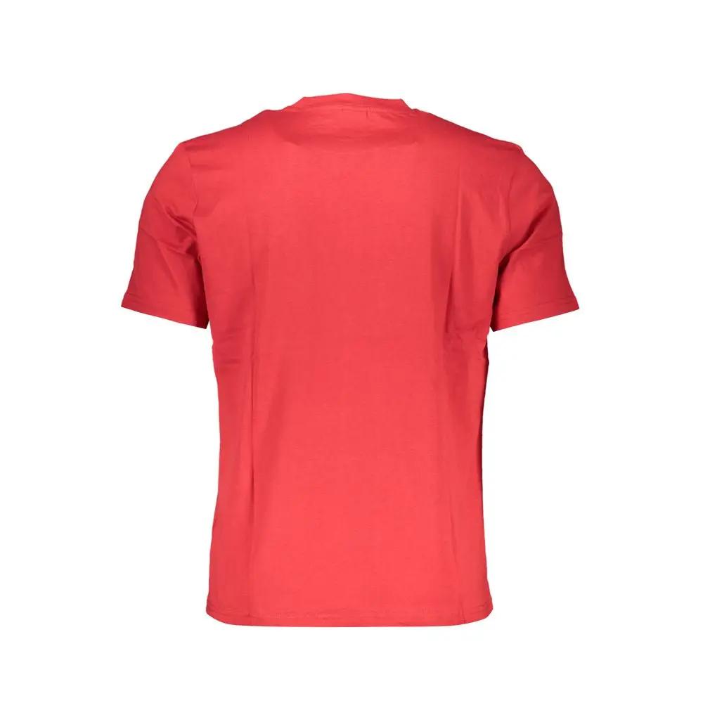 North Sails Rosso Cotton Men T-Shirt by North Sails