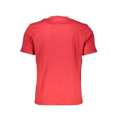 North Sails Rosso Cotton Men T-Shirt by North Sails