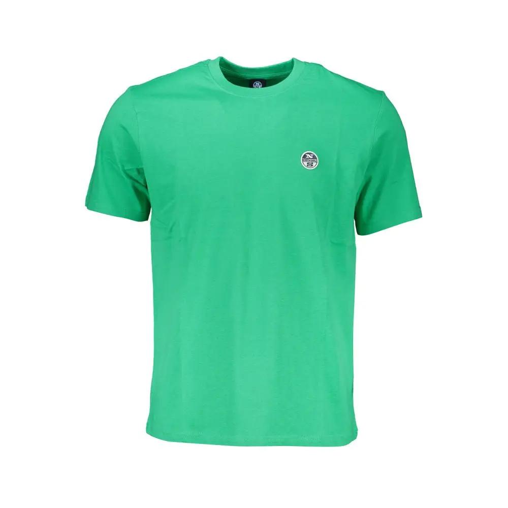 North Sails Verde Cotton Men T-Shirt by North Sails