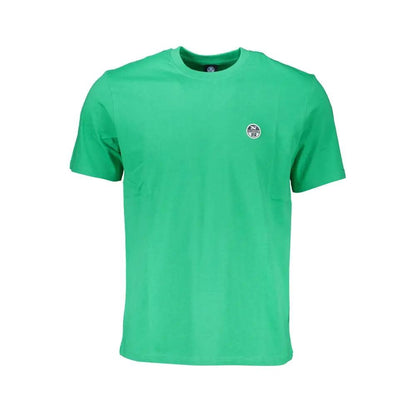 North Sails Verde Cotton Men T-Shirt by North Sails